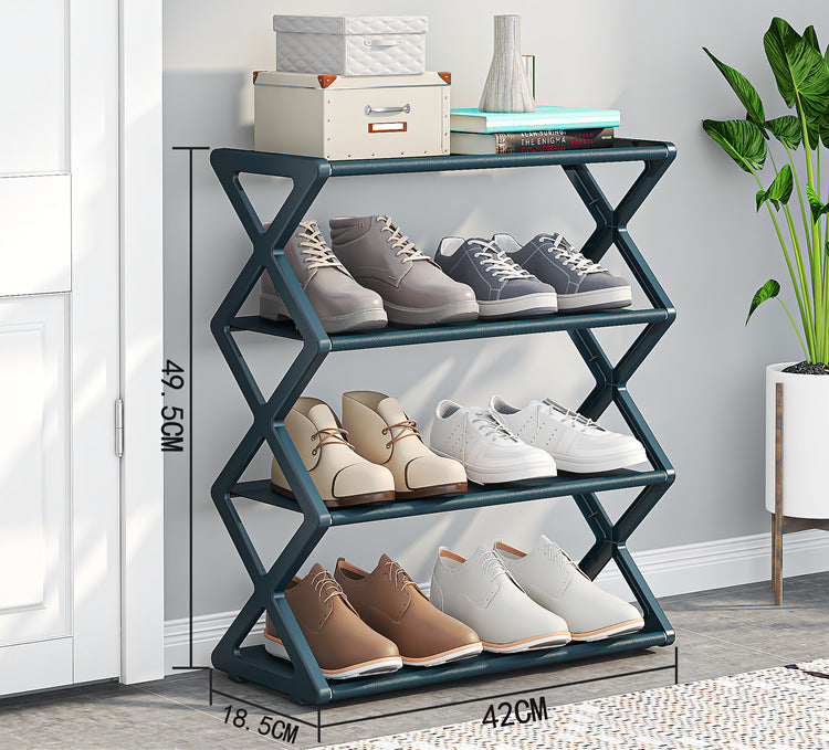 X-Type Multi-Functional Shoe Rack