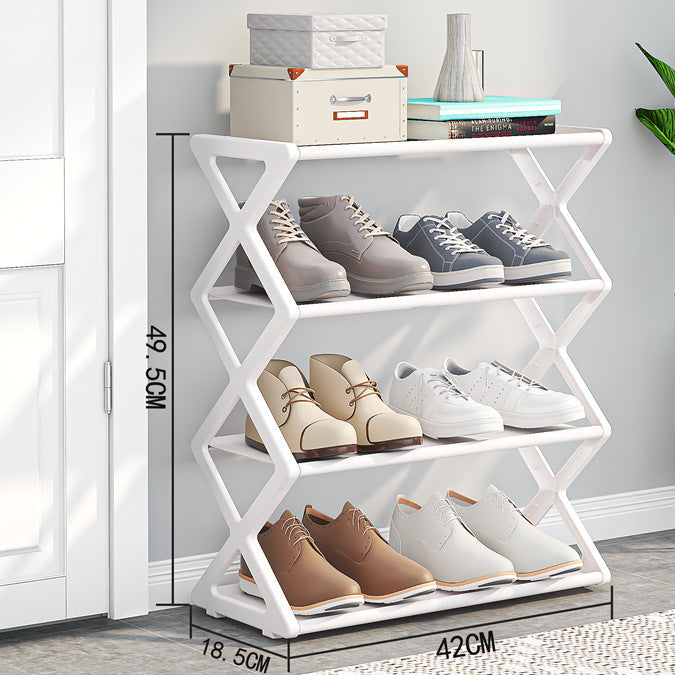 X-Type Multi-Functional Shoe Rack
