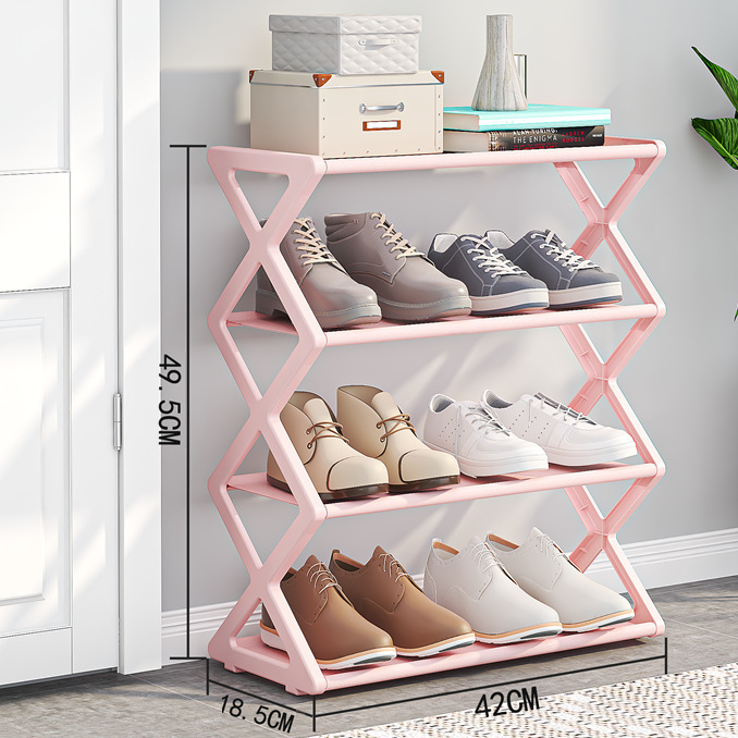 X-Type Multi-Functional Shoe Rack